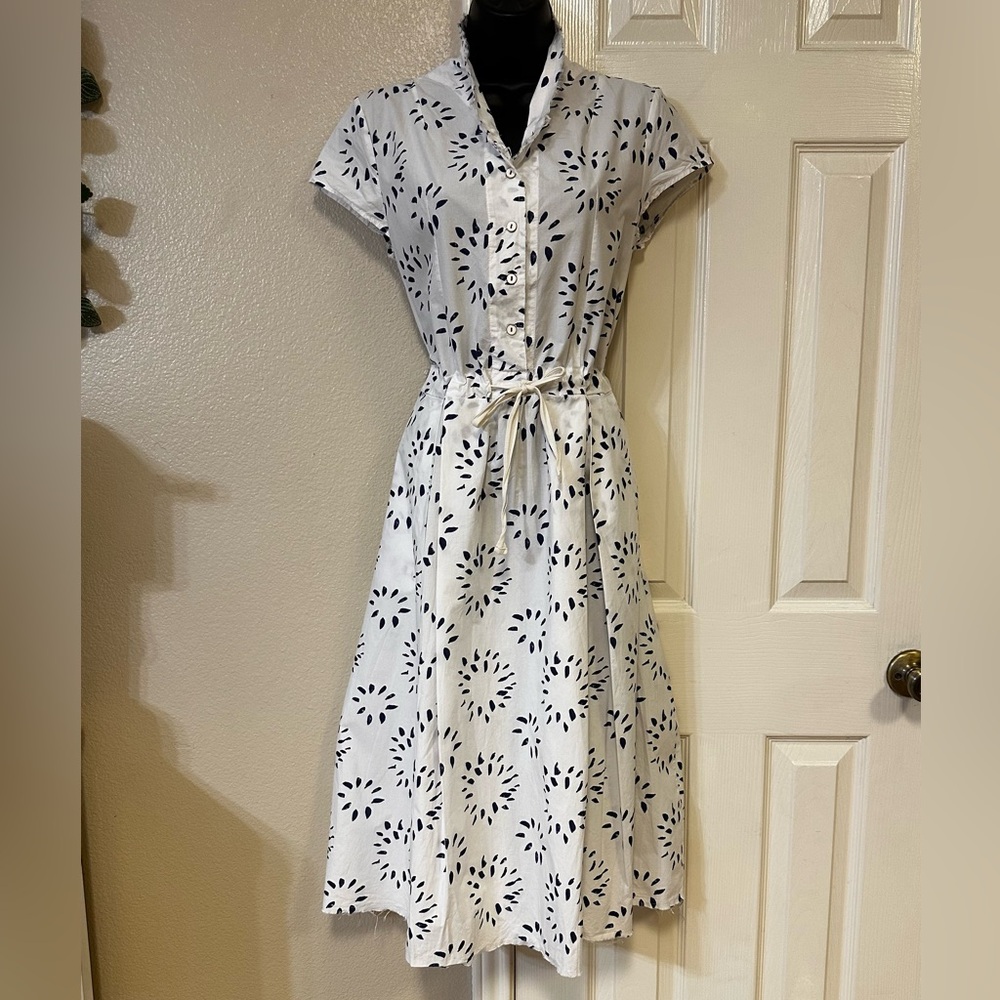 H+ Hannoh Wessel Domenica Flower Ink Dress Size 36 (US 6)